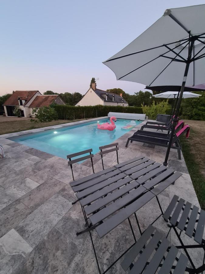 Villa Le pressoir de la Métairie Francueil Exterior foto