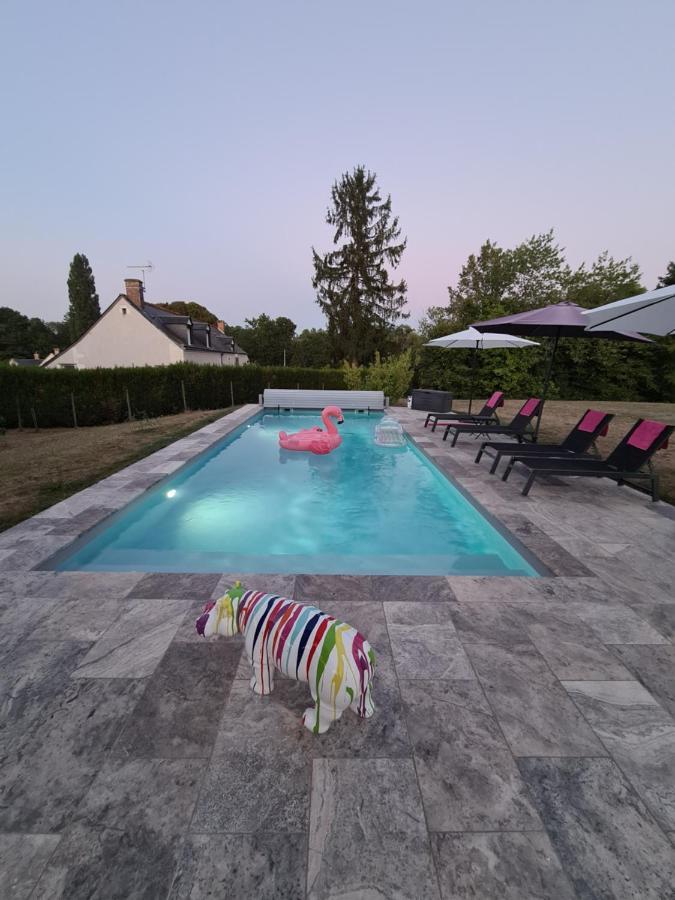 Villa Le pressoir de la Métairie Francueil Exterior foto